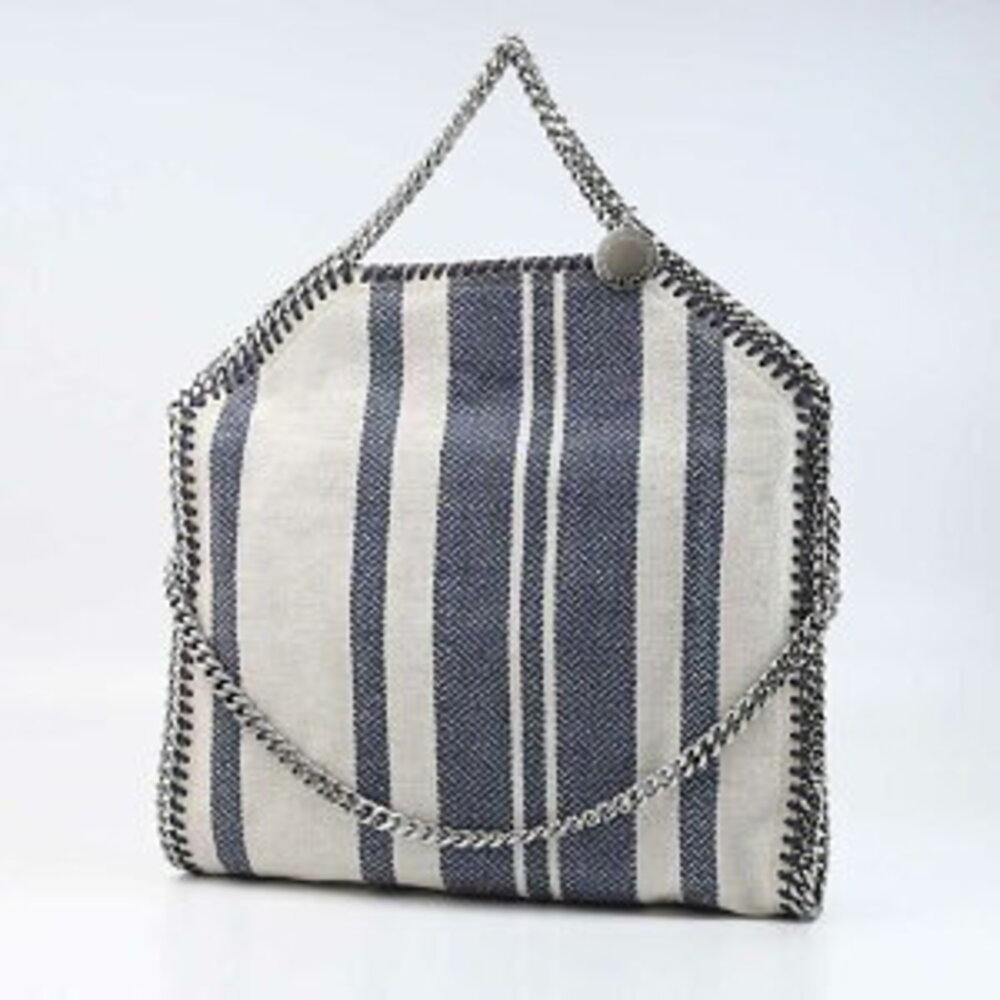 Stella McCartney Handbag tote bag Stripe Chain